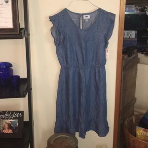 Blue “Jean like” Dress || Old Navy